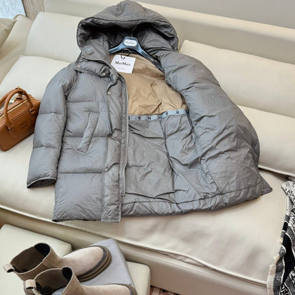 MAX MARA 25S MID-LENGTH DOWN JACKET 087