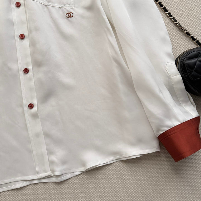 CHANEL 26S SILK SHIRT STYLE 1119