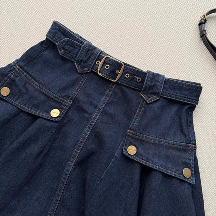 ZIMMERMANN 26S DENIM MIDI SKIRT STYLE 94