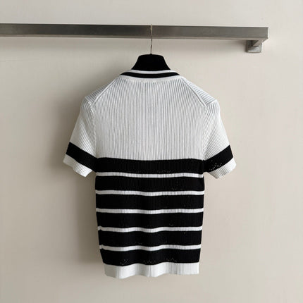 CHANEL 26S SHORT-SLEEVE SWEATER STYLE 1039