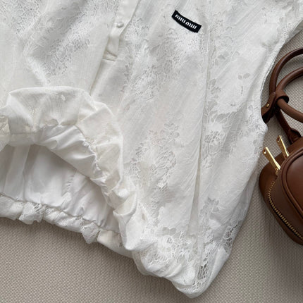 MIUMIU 26S SLEEVELESS POLO TOP 1228