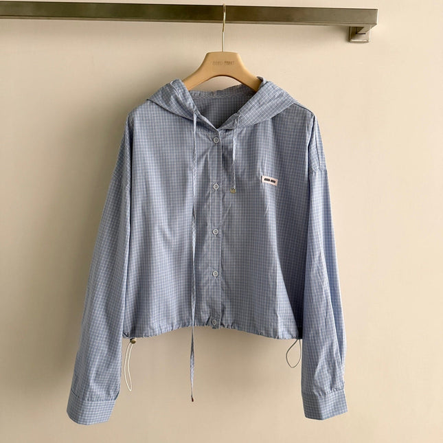 MIUMIU 26S HOODED JACKET 1199