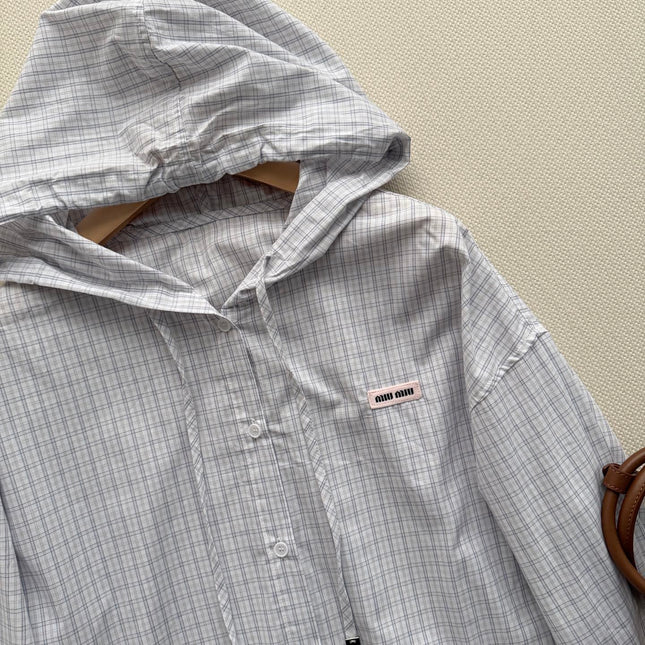 MIUMIU 26S HOODED JACKET 1198