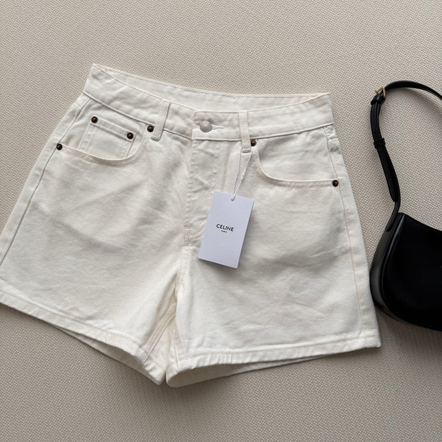 CELINE 26S DENIM SHORTS 280