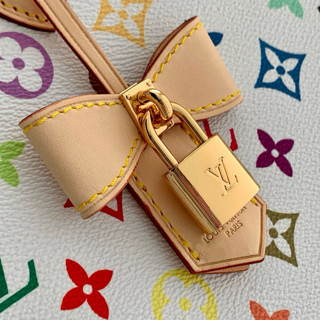 ONTHEGO MM BAG 35 IN MULTICOLOR MONOGRAM CANVAS