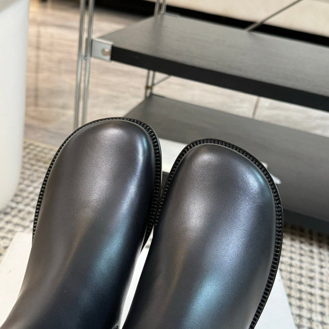 LW CAMPO CHELSEA BOOT BLACK CALFSKIN