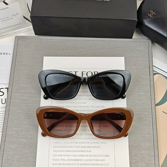 CAT EYE SUNGLASSES 55160 IN ACETATE