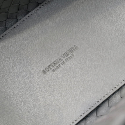 Mini Cabat 20cm Grey Lambskin Ghw