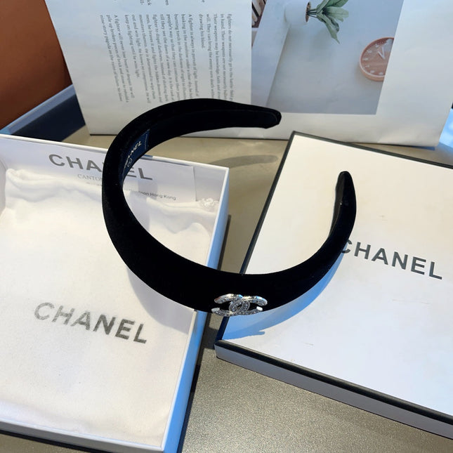 BLACK VELVET HAIRBAND 414440