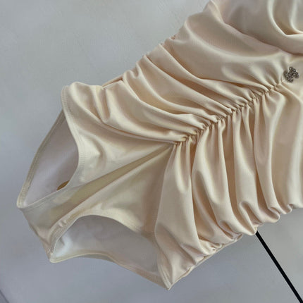 CC BIKINI SWIMSUIT SET IN IVORY 599124