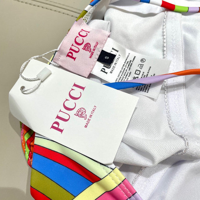 PUCCI BIKINI 25S BODYSUIT IN 740907