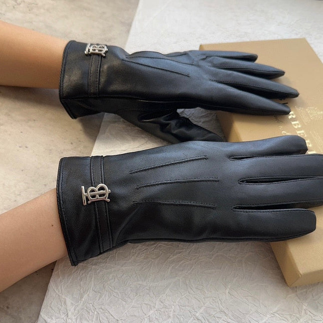 GLOVES IN BLACK LAMBSKIN 467987