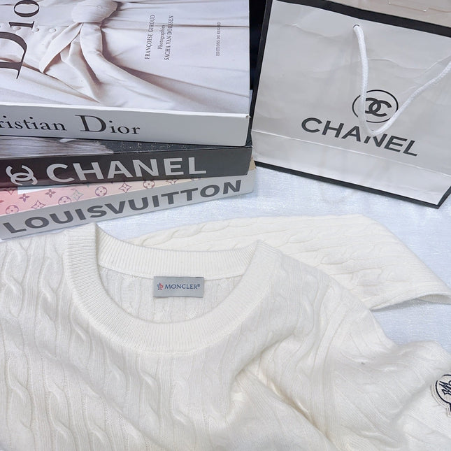 MONCLER 25S LONG-SLEEVE CREWNECK SWEATER 381