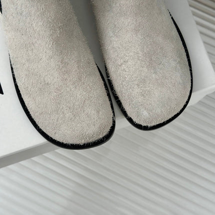 LW CAMPO CHELSEA BOOT WHITE BRUSHED SUEDE