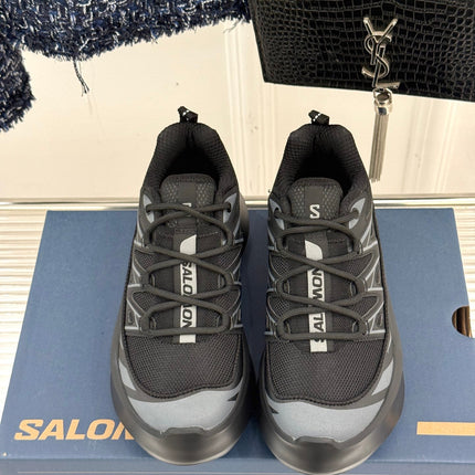 ALO 25S SALOMON XT-6 SNEAKER IN BLACK MESH FABRIC AND TPU STYLE 5