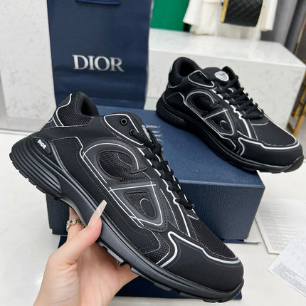 CD B30 SNEAKER BLACK MESH FABRIC