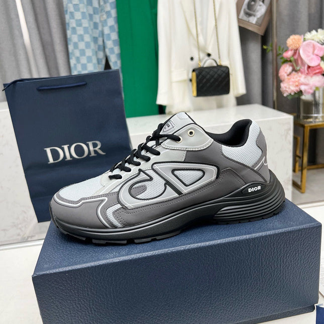 CD B30 SNEAKER ANCHOR AND GRAY MESH FABRIC