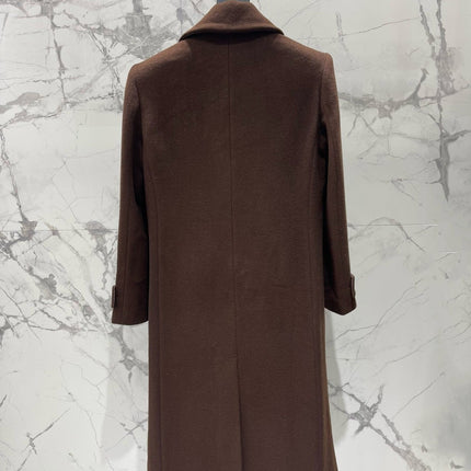 YSL 25S LONG CASHMERE COAT STYLE 30