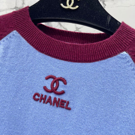 CHANEL 26S SHORT-SLEEVE KNIT TOP 958