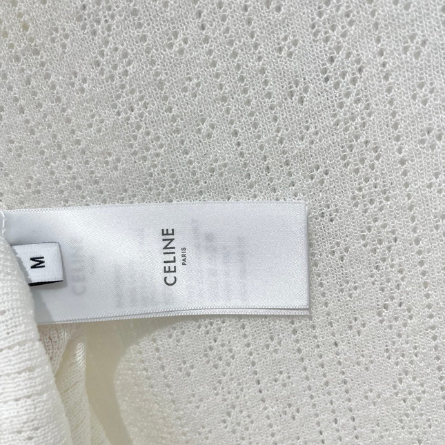 CELINE 26S KNIT POLO TANK TOP 298