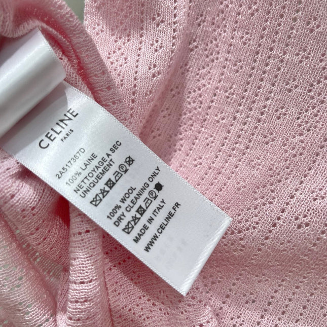 CELINE 26S KNIT POLO TANK TOP 296