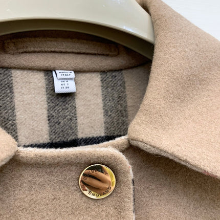 BURBERRY 25S REVERSIBLE KNITTED JACKET 093