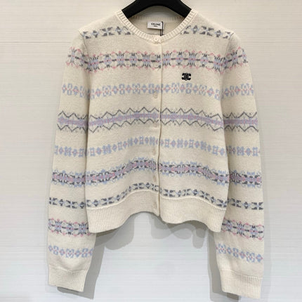 CELINE 25S WOOL CARDIGAN 0071