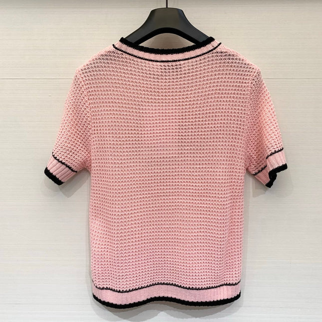 CHANEL 26S SHORT-SLEEVE SWEATER STYLE 1067