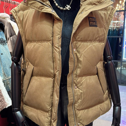 MIUMIU PUFFER VEST STYLE 565