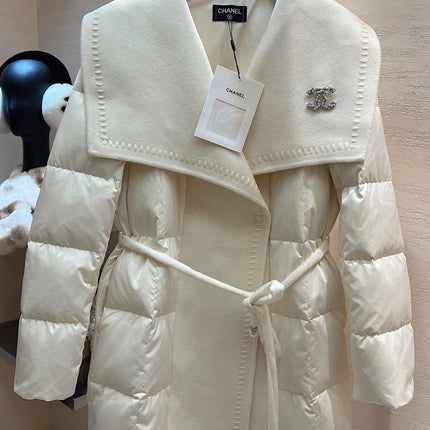 CHANEL 25S REGULAR FIT LONG DOWN JACKET 575