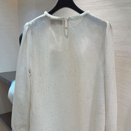 CHANEL 26S LONG-SLEEVE BLOUSE 873