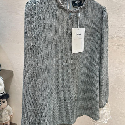 CHANEL 26S LONG-SLEEVE BLOUSE 872