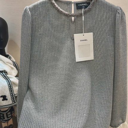 CHANEL 26S LONG-SLEEVE BLOUSE 872