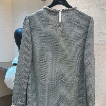 CHANEL 26S LONG-SLEEVE BLOUSE 872