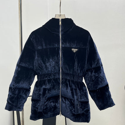 PRADA 25S VELVET JACKET 536