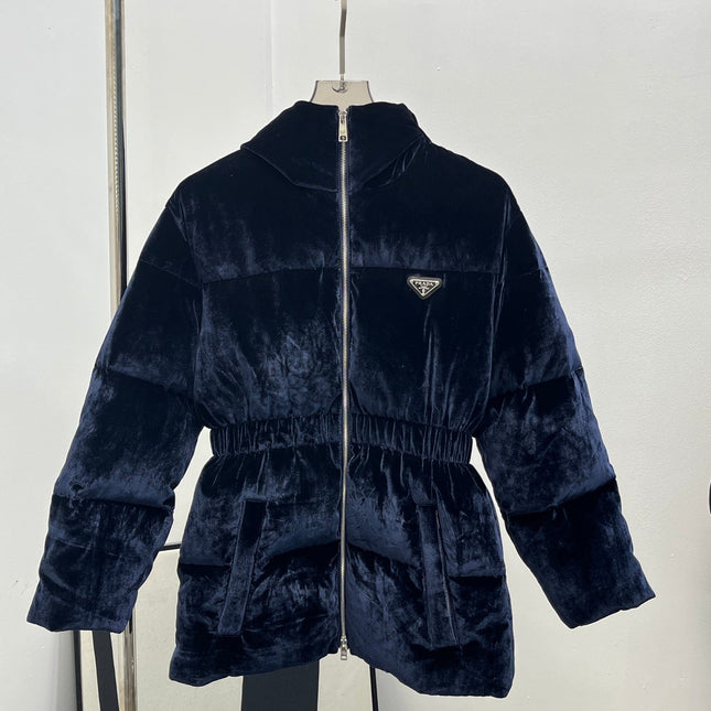 PRADA 25S VELVET JACKET 536
