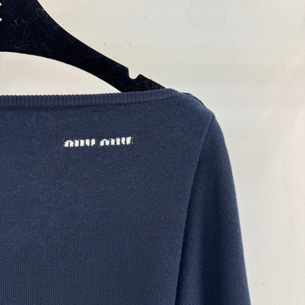 MIUMIU KNIT TOP STYLE 180