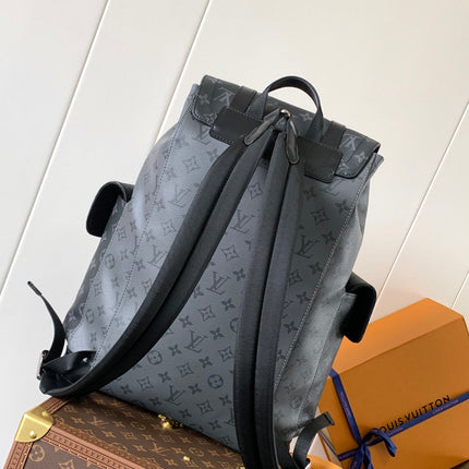 LV BACKPACK 41CM IN BLACK AND GREY MONOGRAM CANVAS 241041