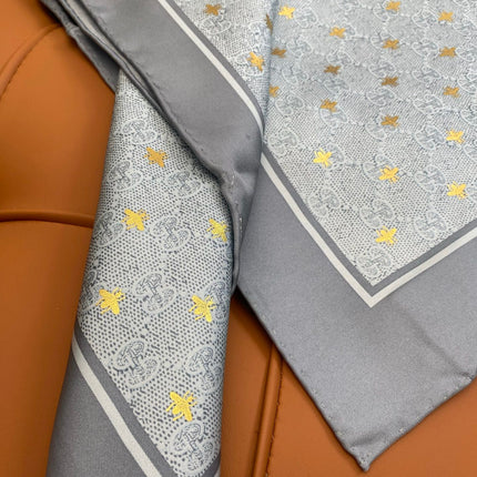 GUCCI 25S SCARF 90 IN SILK 709694