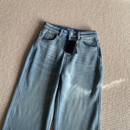 PRADA 25S SHERPA-LINED JEANS 431