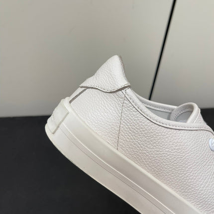LP CLASSIC BISCUIT SNEAKERS WHITE CALFSKIN
