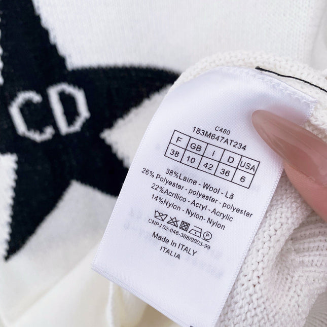 DIOR 26S SHORT SLEEVE KNIT SWEATER 984