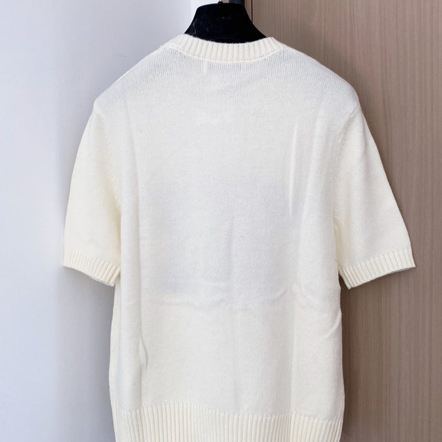 DIOR 26S SHORT SLEEVE KNIT SWEATER 985