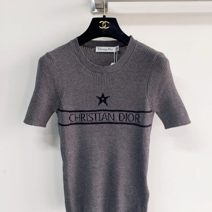 DIOR 26S SHORT-SLEEVE SWEATER 1198
