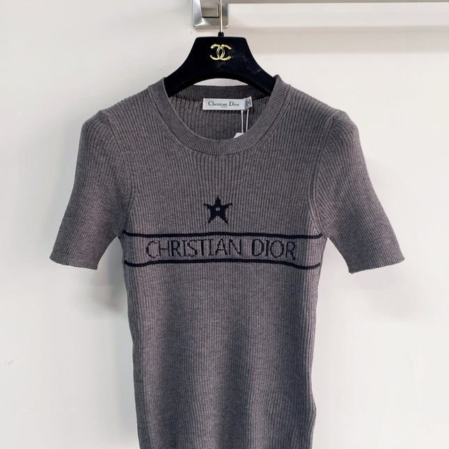 DIOR 26S SHORT-SLEEVE SWEATER 1198