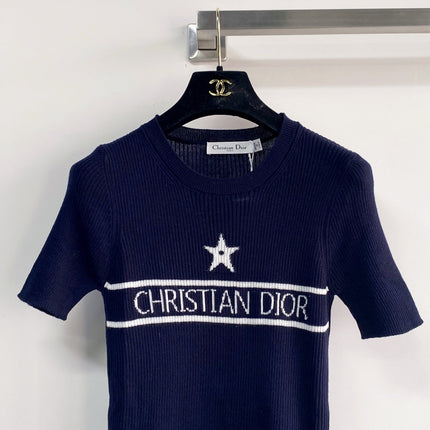 DIOR 26S SHORT-SLEEVE SWEATER 1197