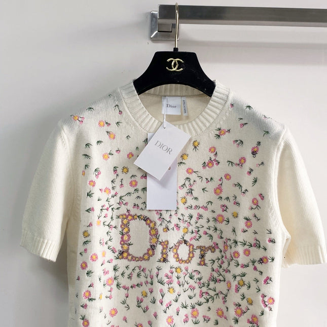 DIOR 26S SHORT-SLEEVE SWEATER 1157