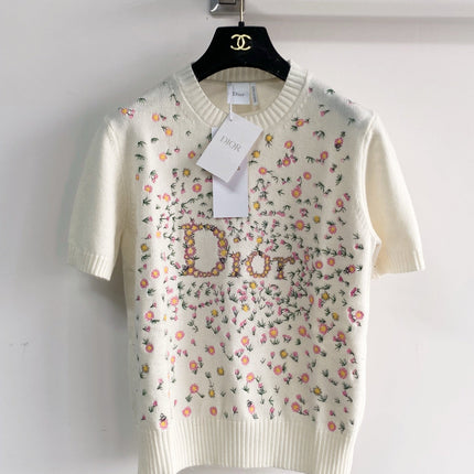DIOR 26S SHORT-SLEEVE SWEATER 1157