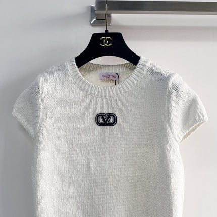 VALENTINO 26S SLEEVELESS KNIT TOP 217