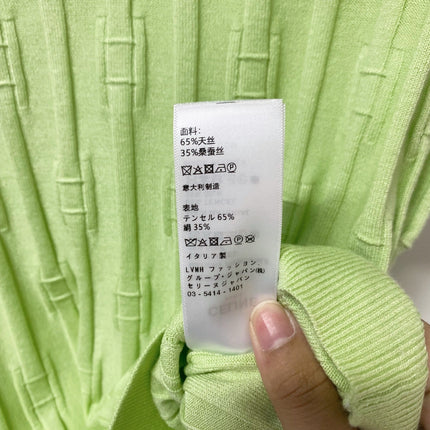 CELINE 26S LOGO SHORT-SLEEVE KNIT TOP 187
